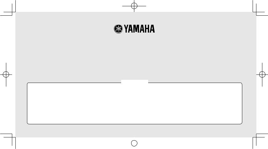 Yamaha RGX121Z User Manual