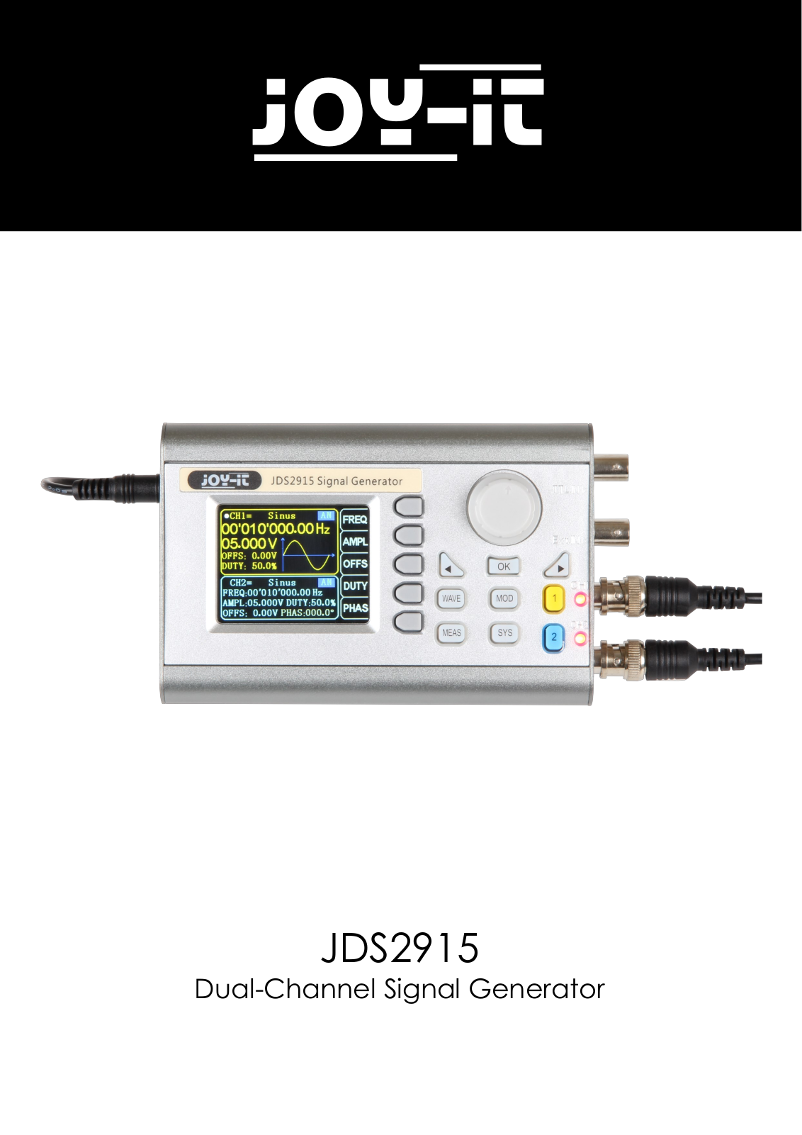 Joy-it JDS2915 User guide