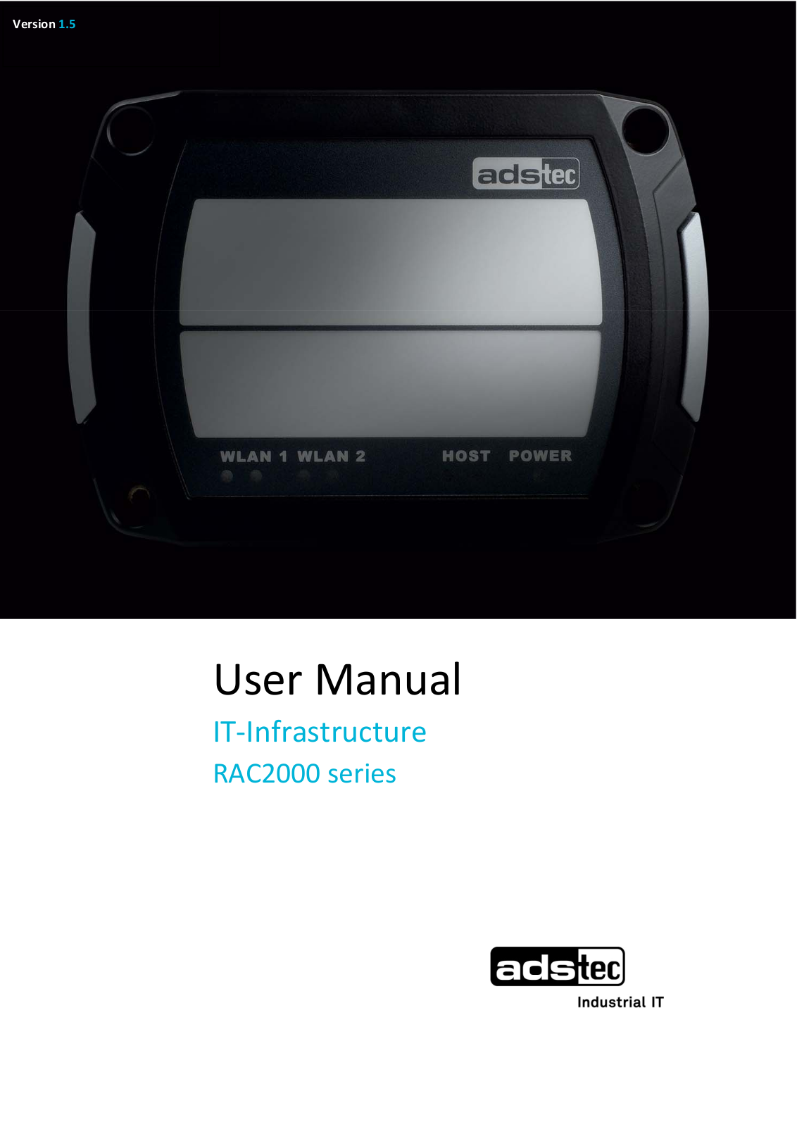 ADS-TEC RAC2000 User Manual