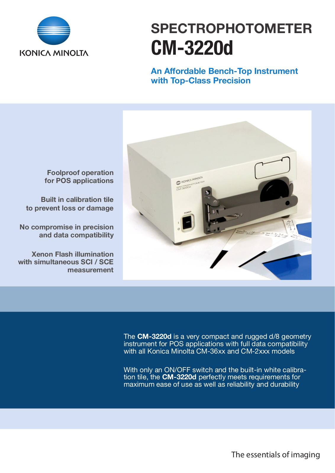 Konica Minolta CM-3220D User Manual