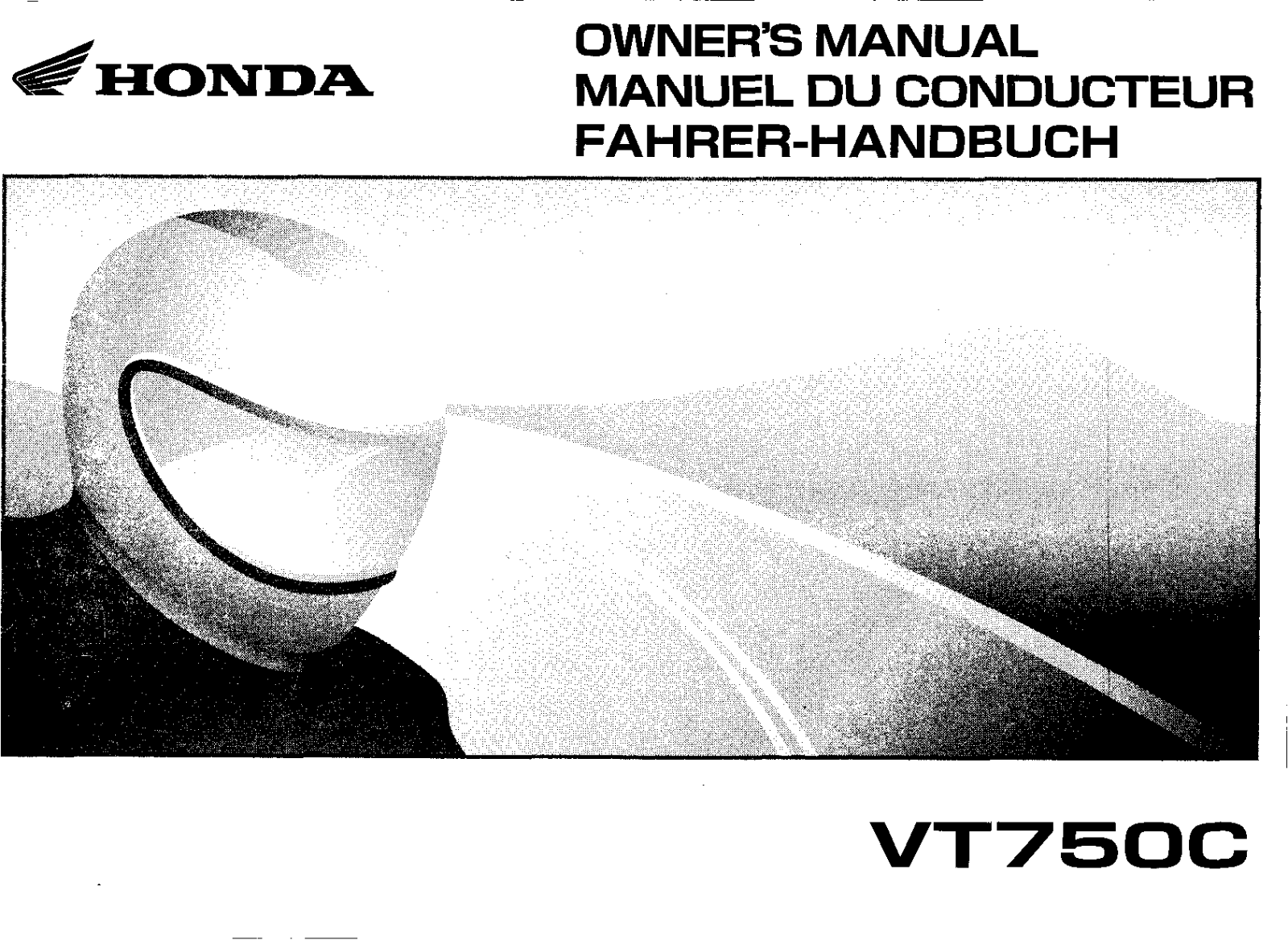 Honda VT750C 2003 Owner's Manual