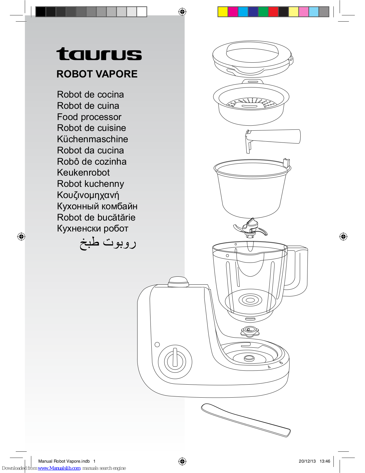 Taurus ROBOT VAPORE User Manual