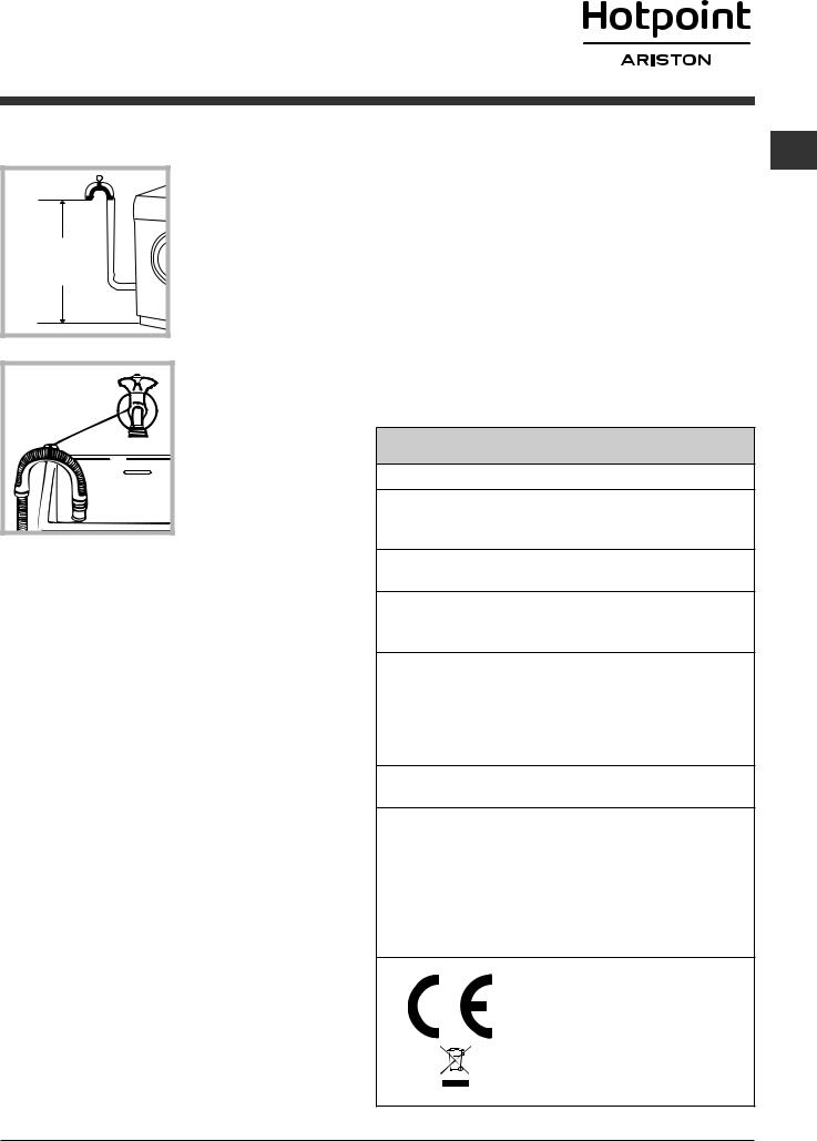 HOTPOINT/ARISTON RSPD 622 X CIS User Manual