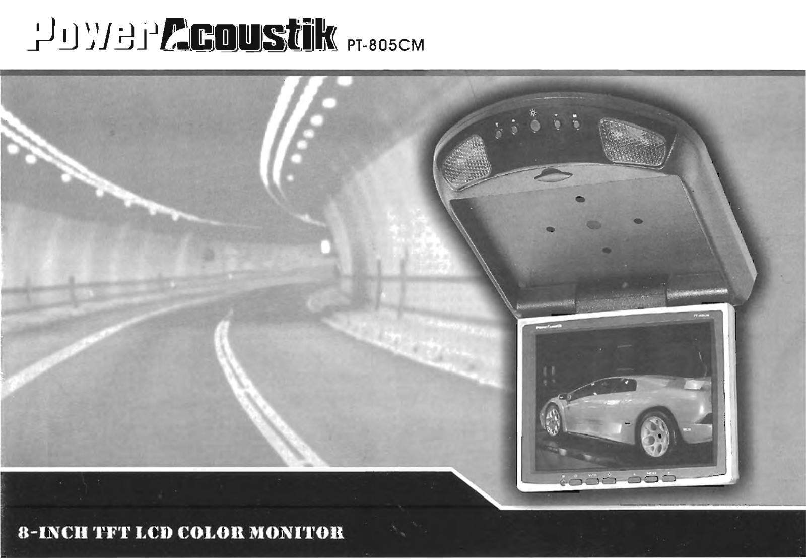 Power Acoustik PT-805CM Owners Manual