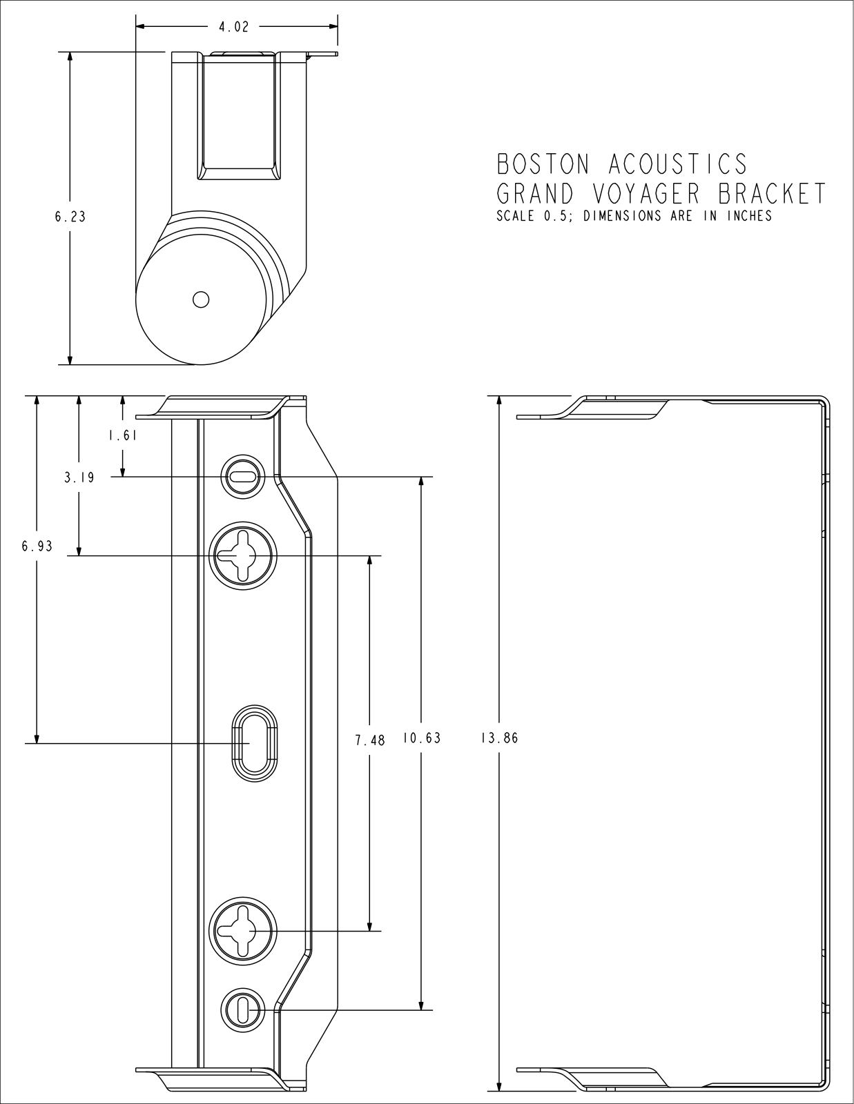 Boston Acoustics Grand Voyager Installation Guide