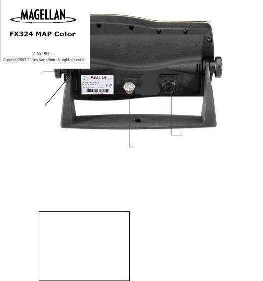 MAGELLAN FX324 User Manual