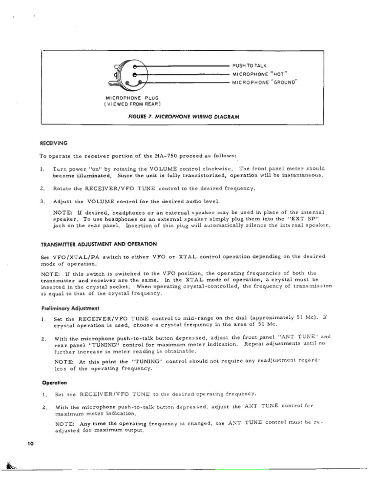 Lafayette HA-750 User Manual (PAGE 09)