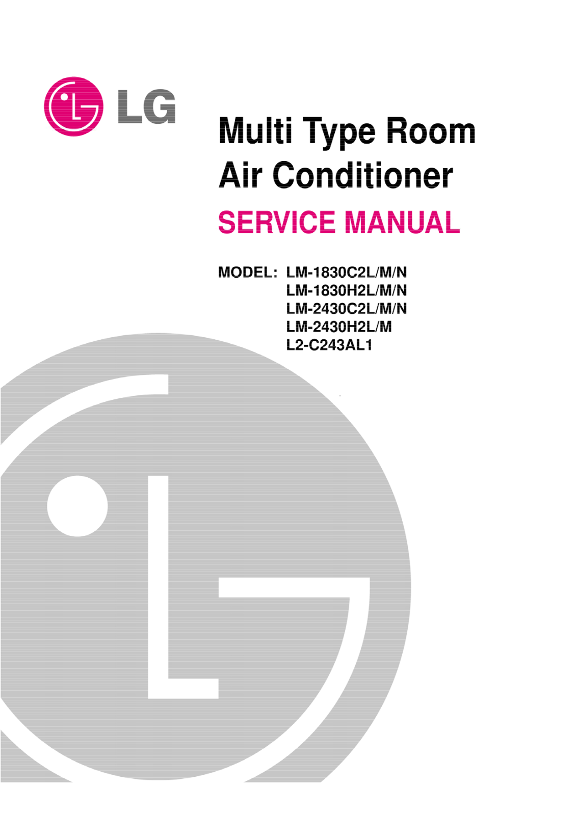 Lg Hmh18ad Service Manual