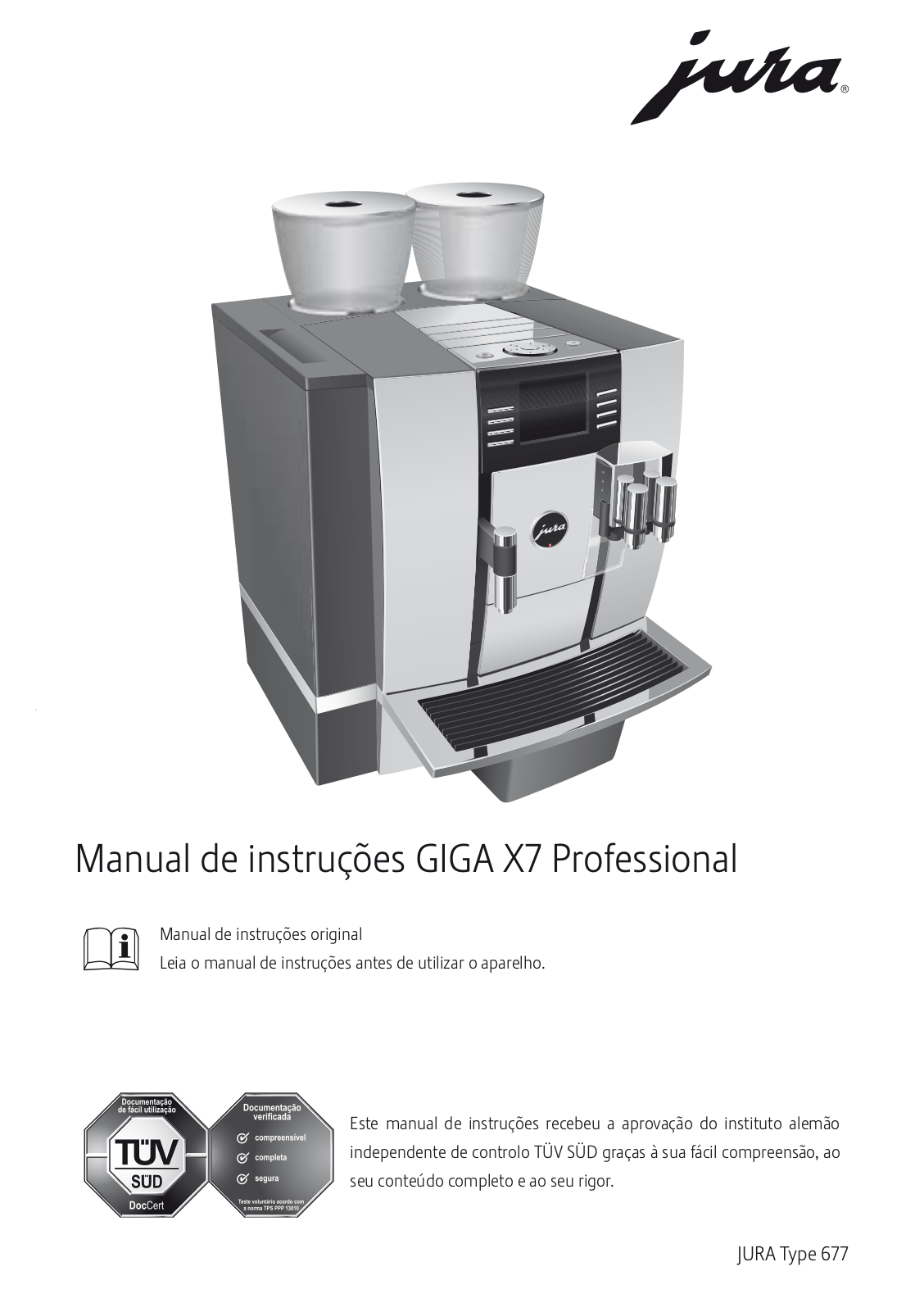 Jura GIGA X7 Professional User Manual