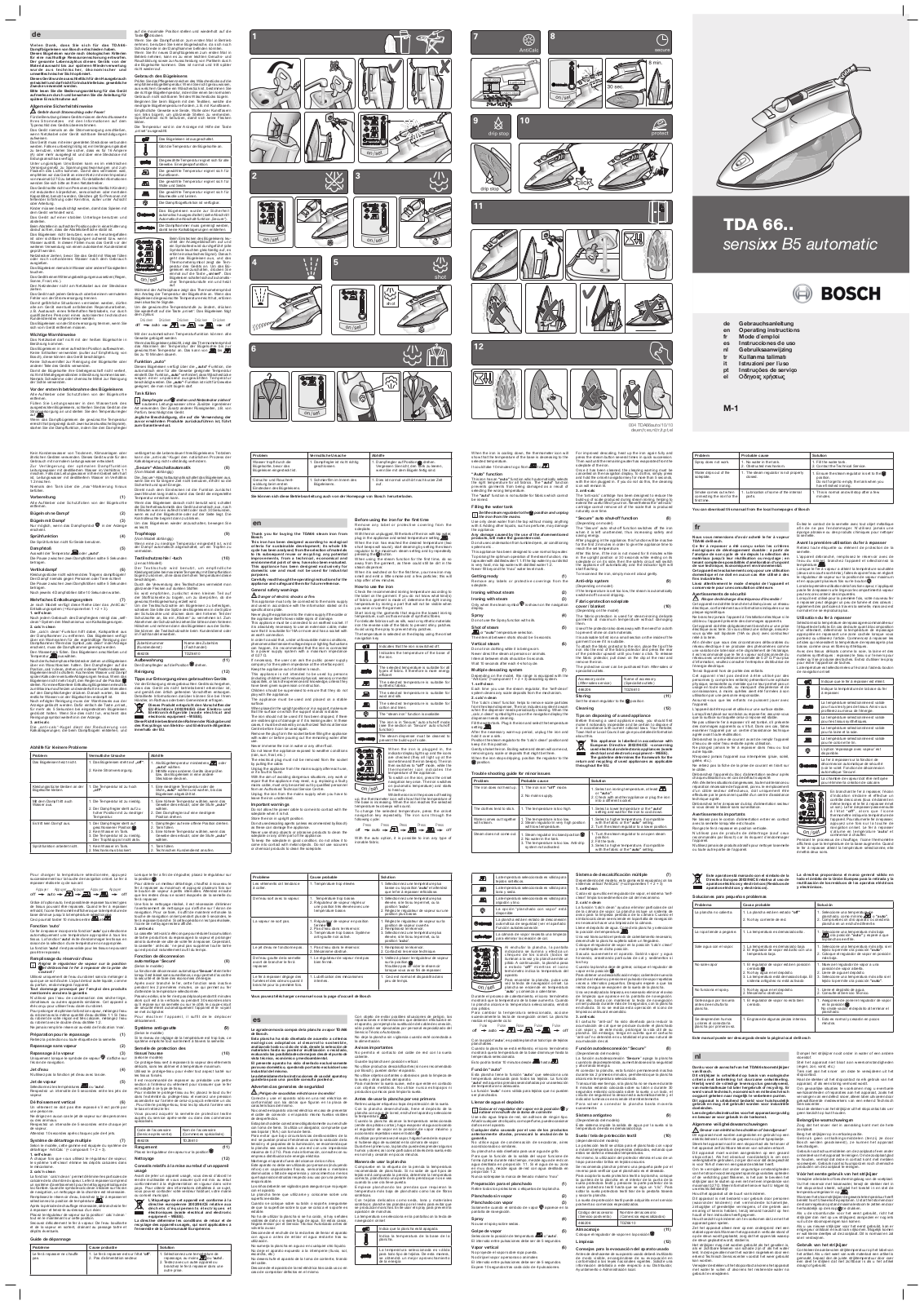 BOSCH TDA6662GB, TDA6667, TDA6621 User Manual