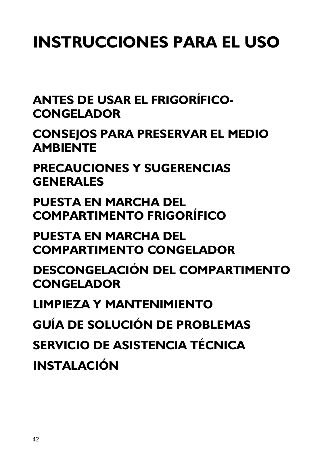 Whirlpool CFS 500 AL PROGRAM CHART