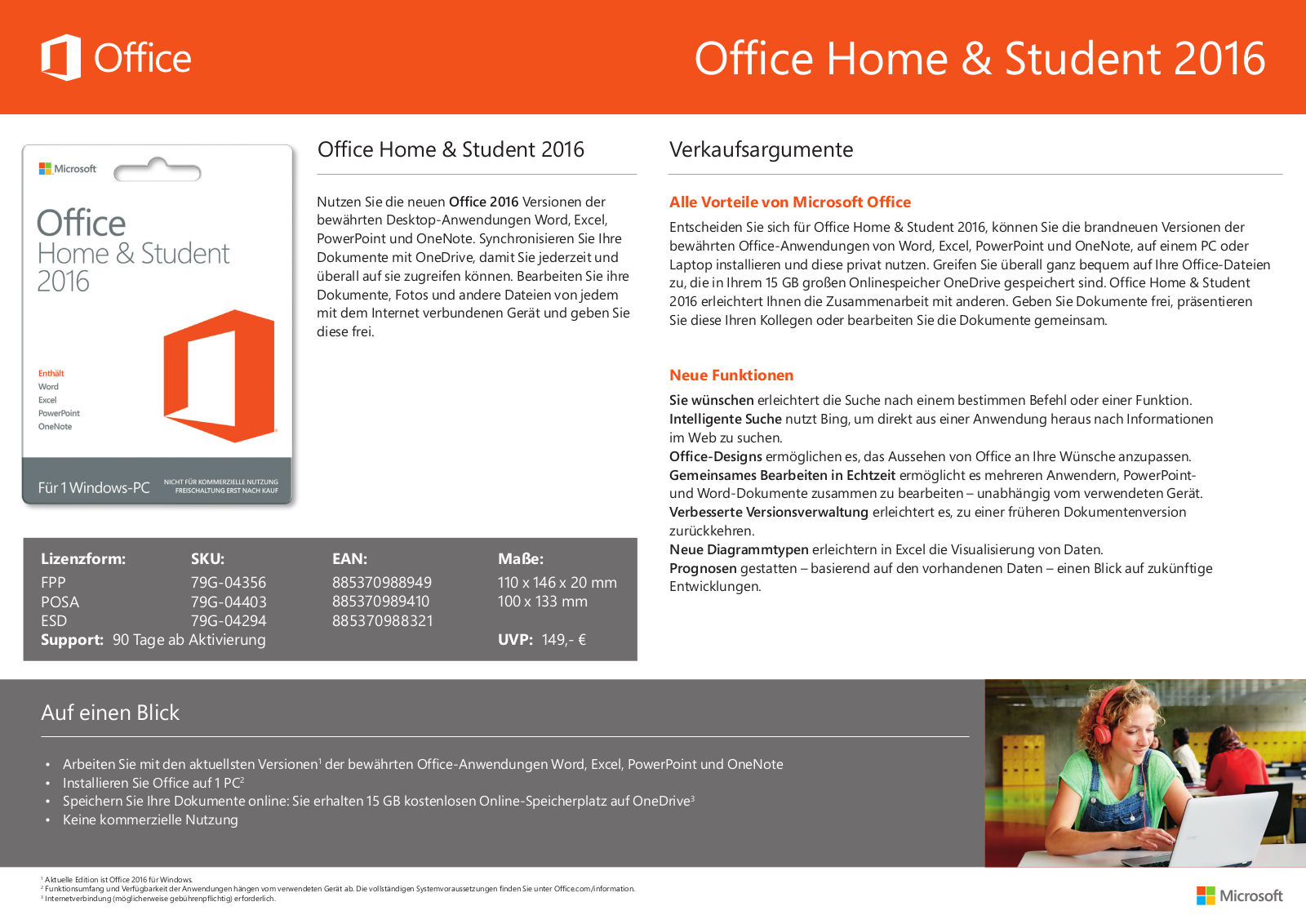 Microsoft Office Home  Student 2016 Service Manual