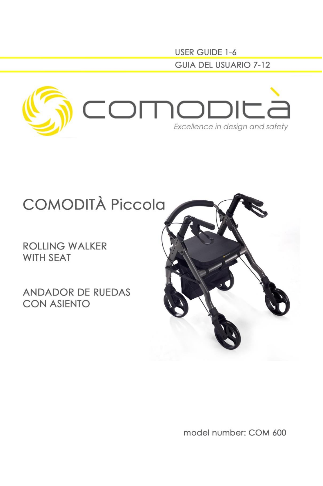 Comodita COM 900 USER MANUAL - ManualMachine.com