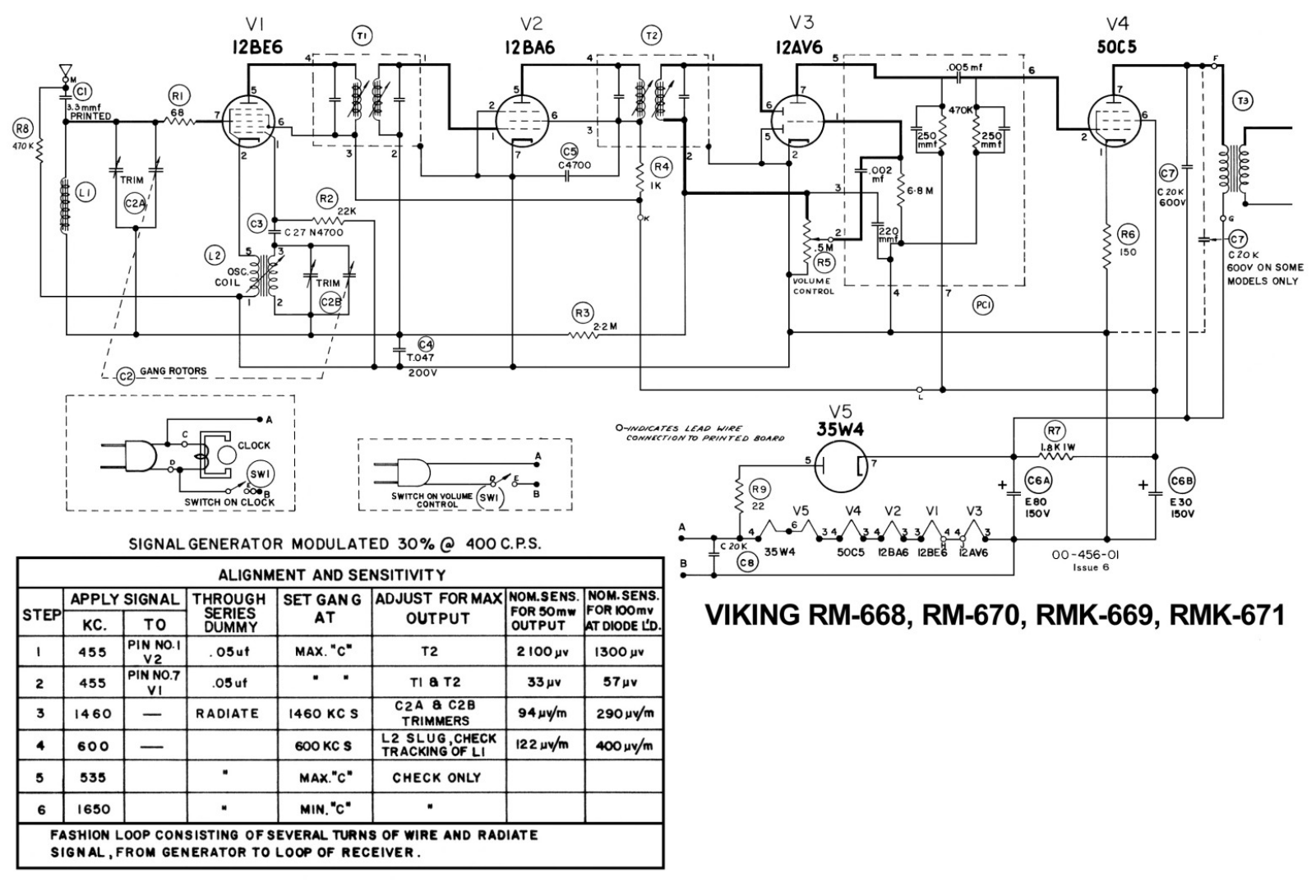 Viking rm668 schematic