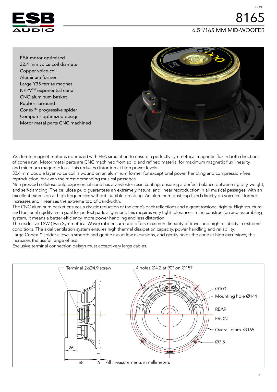 ESB Audio 8.165 User guide - ManualMachine.com