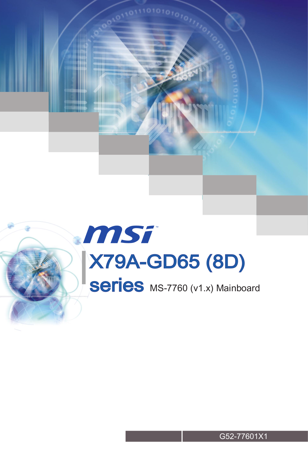 MSI X79A-GD65 User Manual