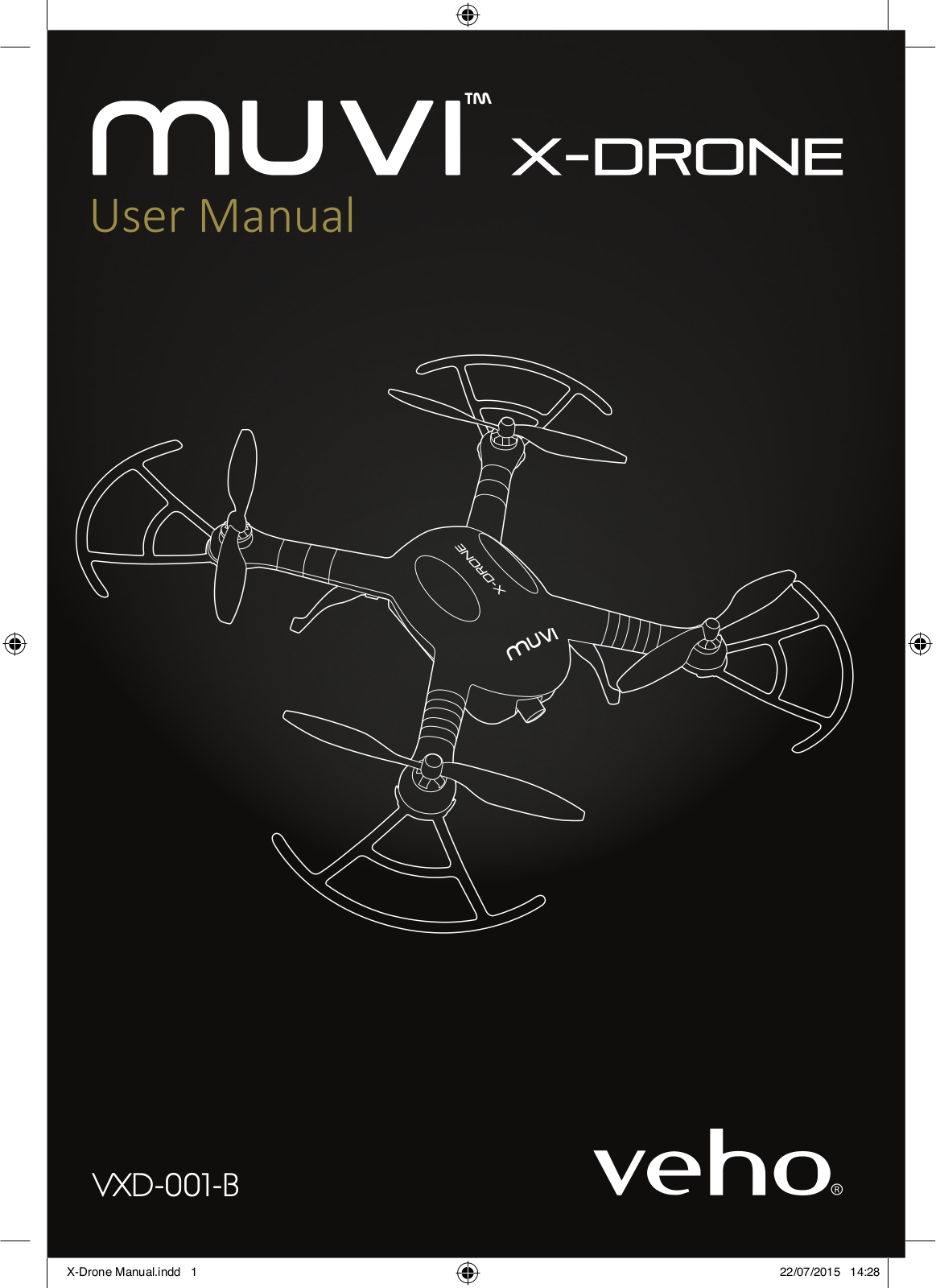 veho VXD-001-B User manual