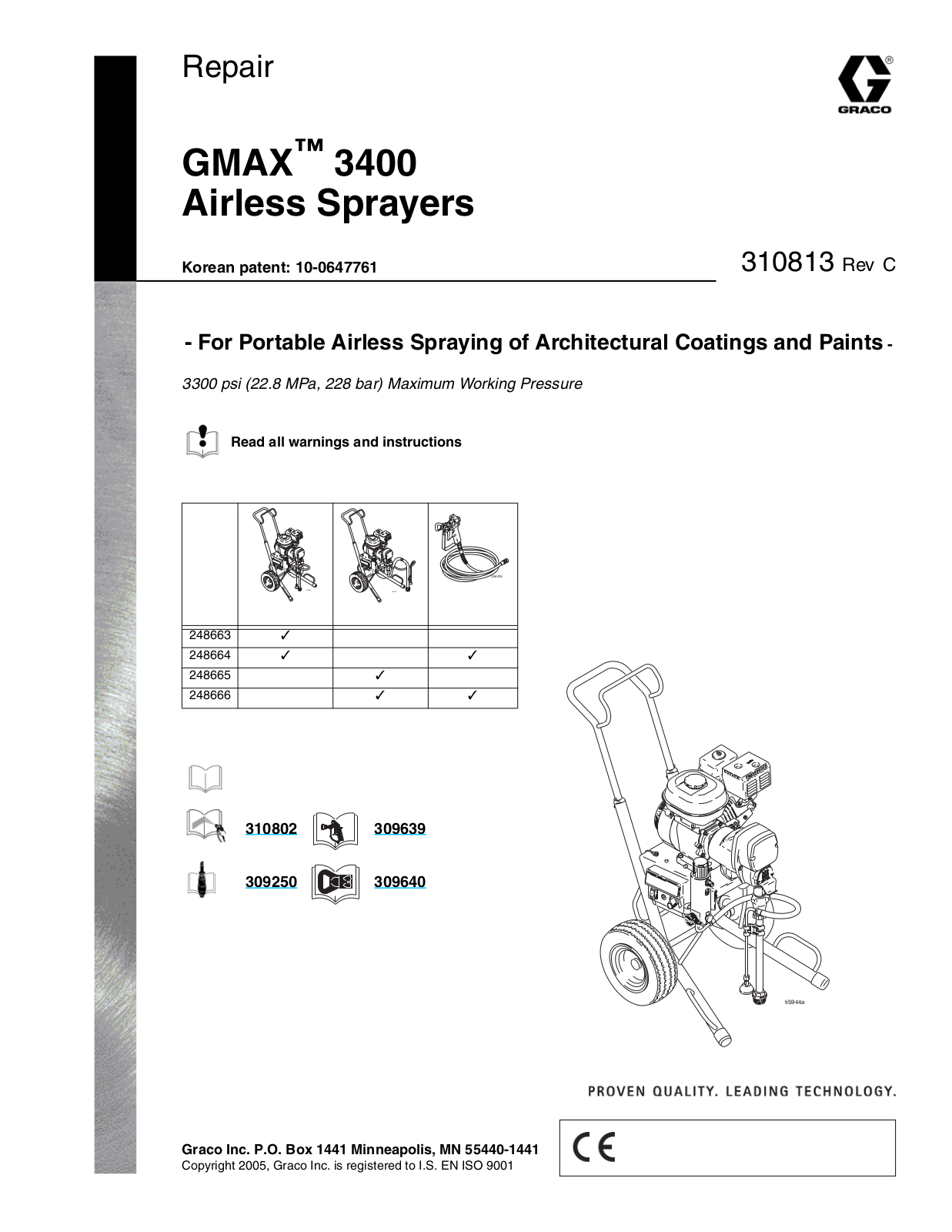 Graco 3400 User Manual