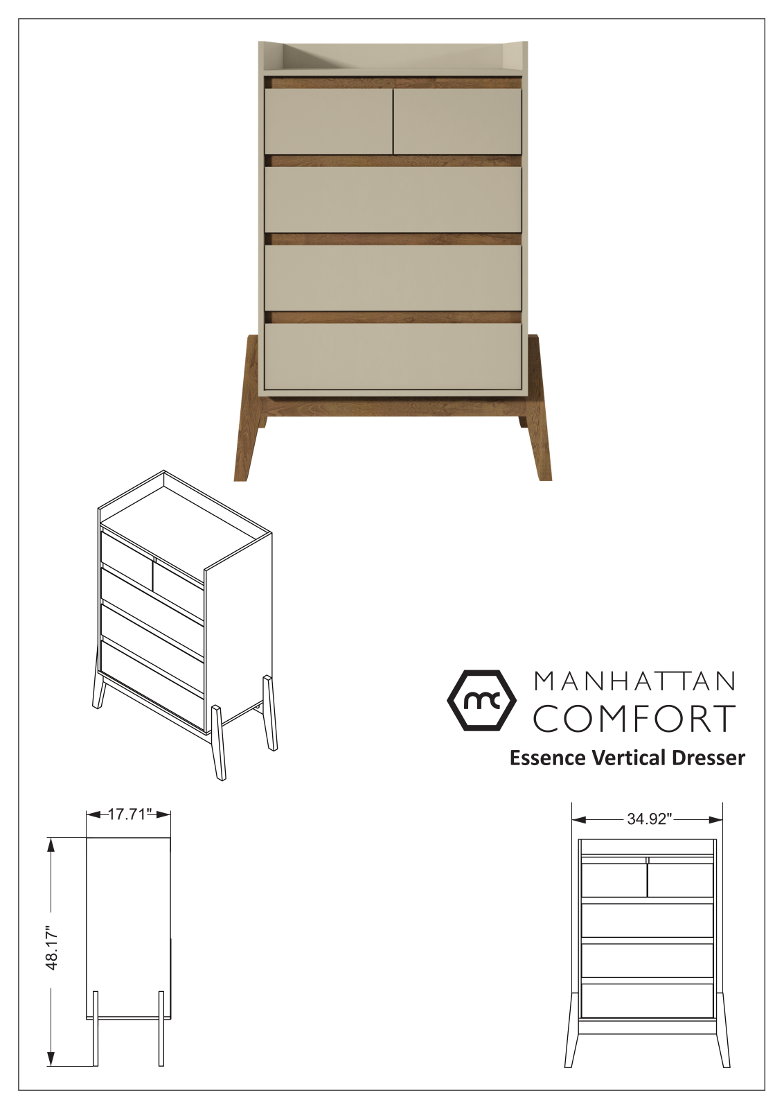 Manhattan Comfort 350844 User Manual