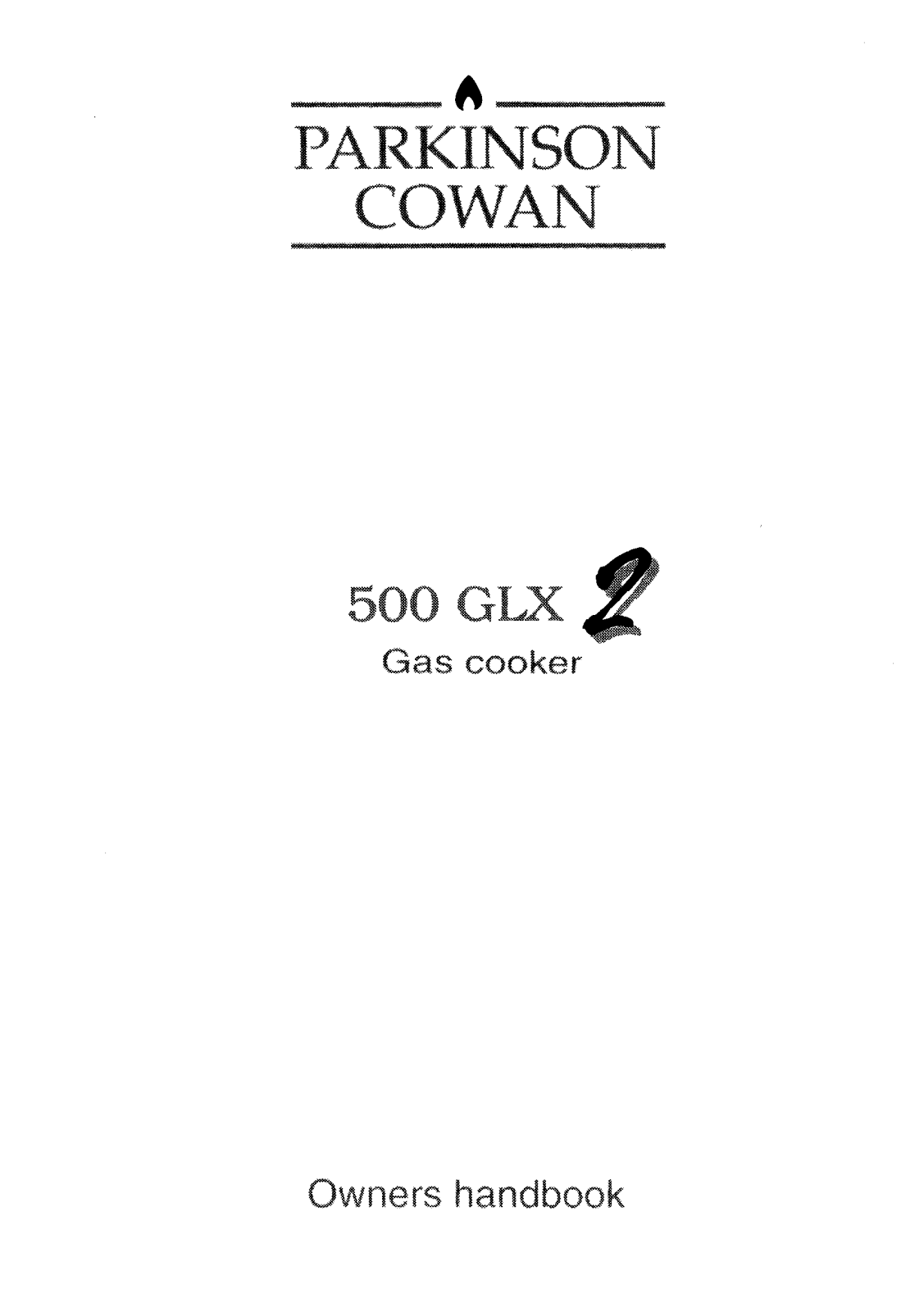 Parkinson Cowan COM500GLX User Manual