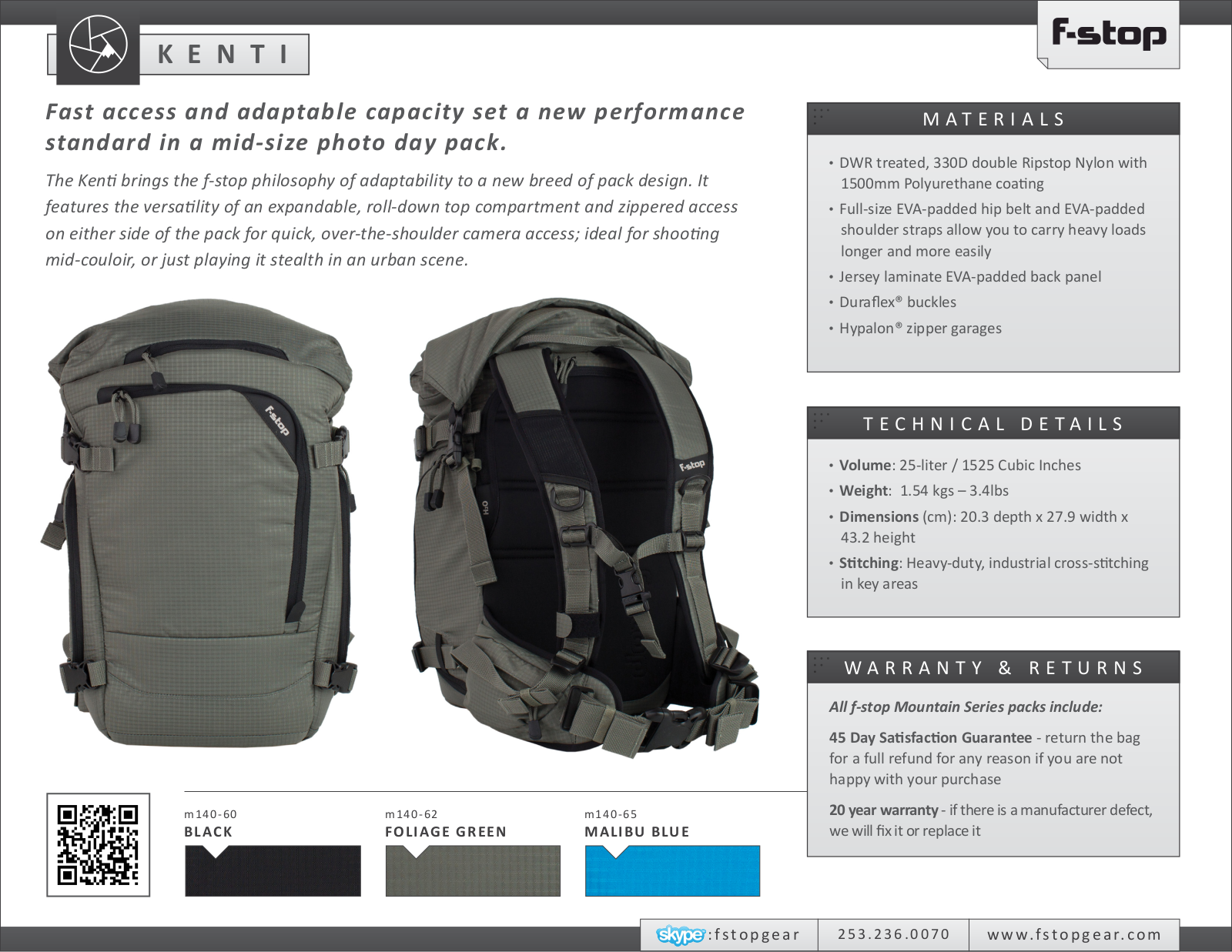 Fstop Kenti User guide - ManualMachine.com