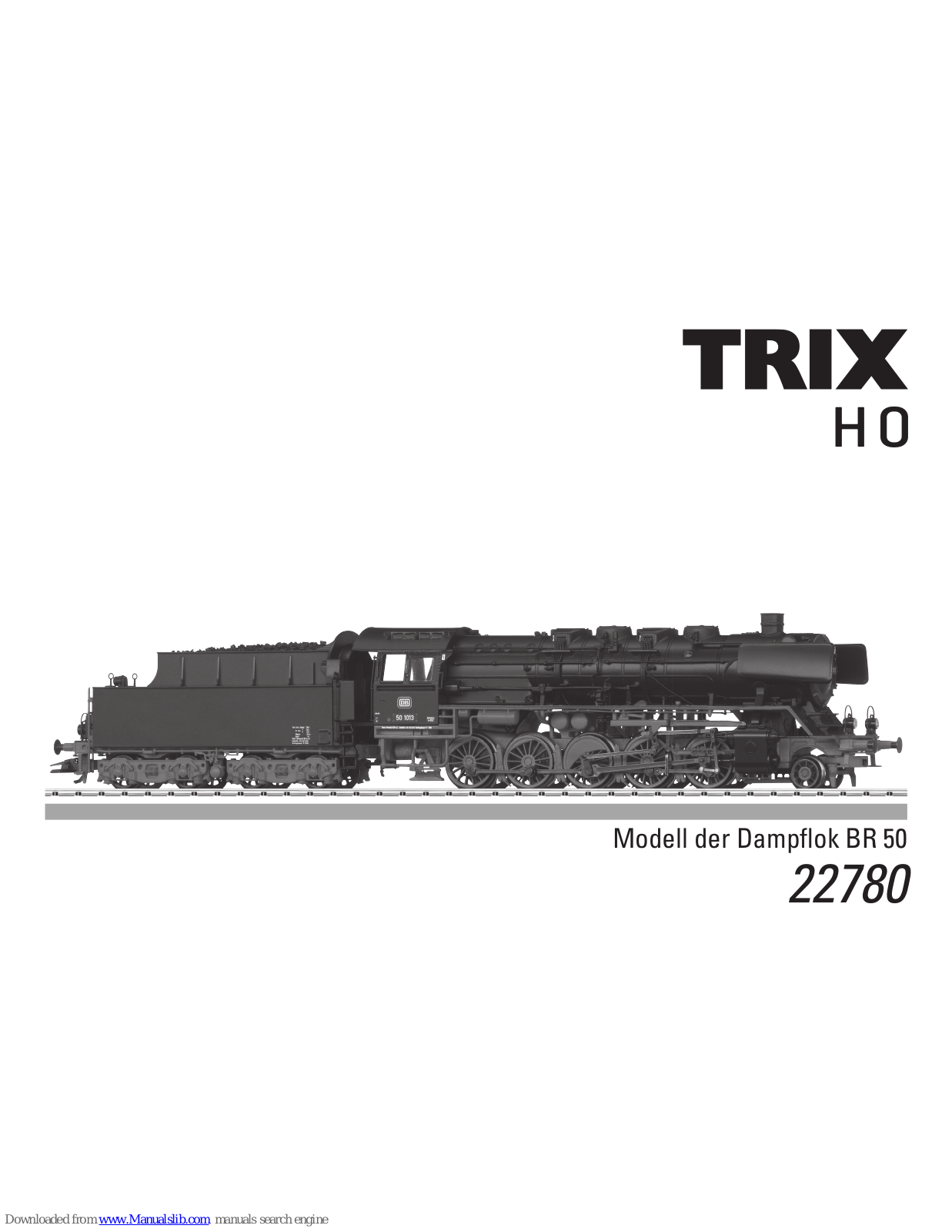 Trix BR 50, BR 53, 22531 User Manual