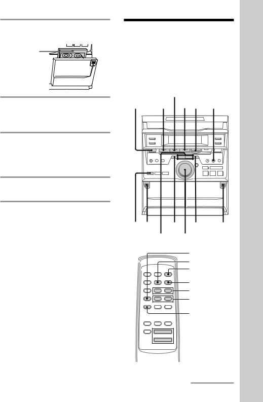 Sony MHC-GRX20, MHC-RXD3 User Manual