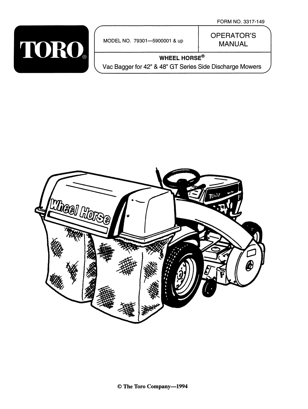 Toro 79301 Operator's Manual