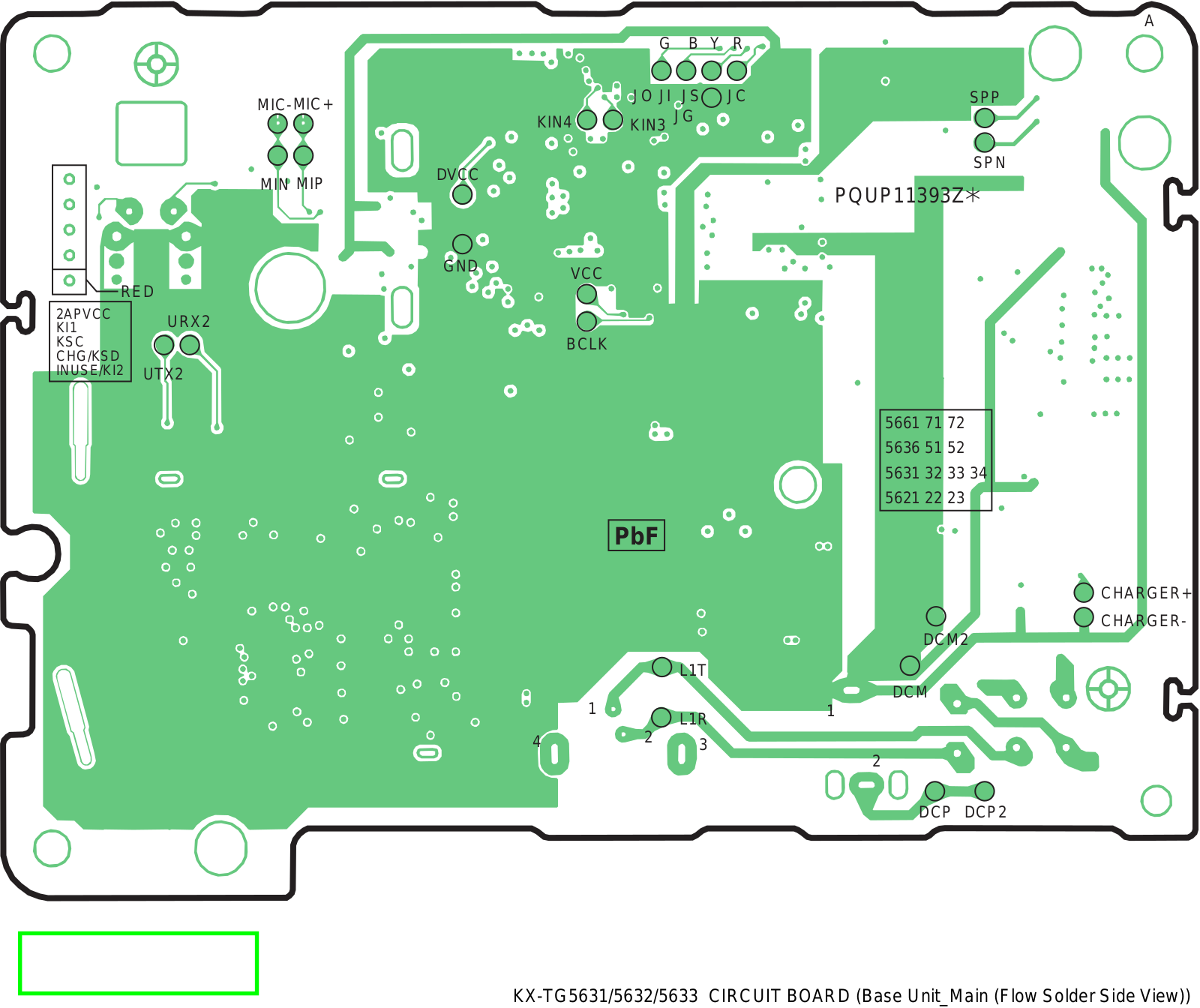 PANASONIC KX-TG5631S Schematics