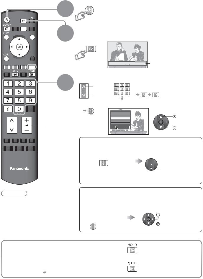 PANASONIC TX-37LXD86FV, TX-32LXD86 User Manual