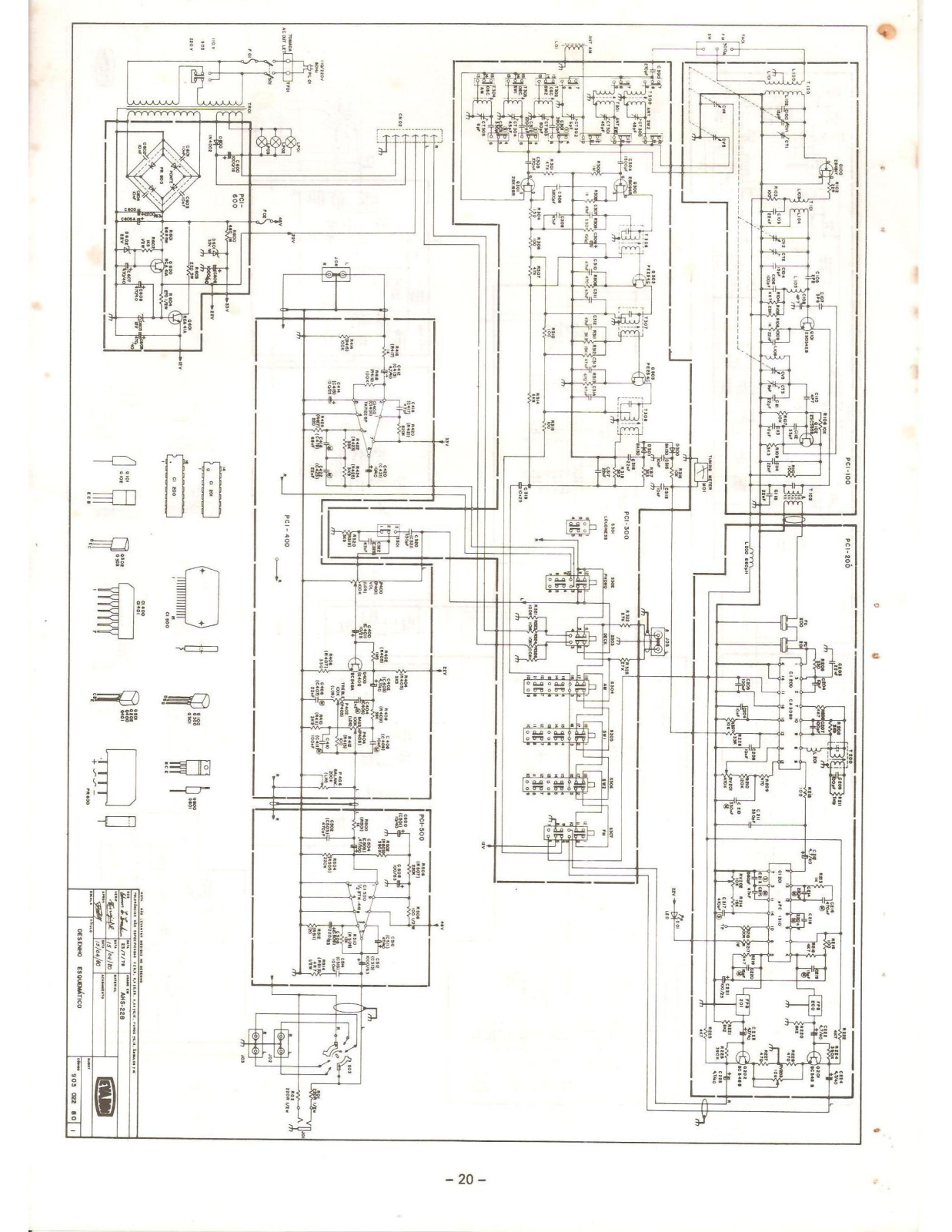 Aiko AHS-228 Schematic