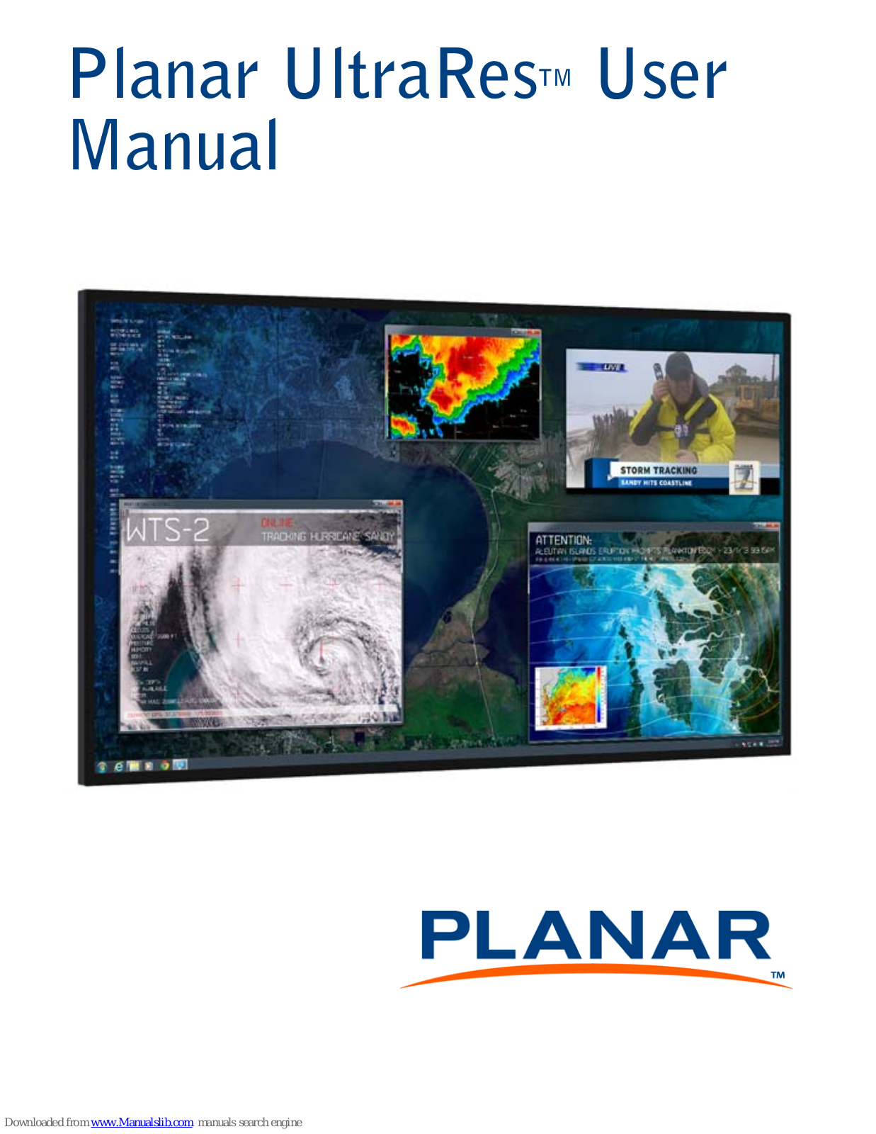 Planar UltraRes 4K, UltraRes UR8450-LX, UltraRes UR8450-MX, UltraRes UR8450-3D User Manual