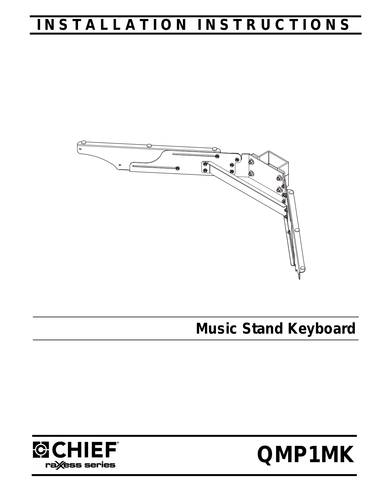 CHIEF QMP1MK User Manual