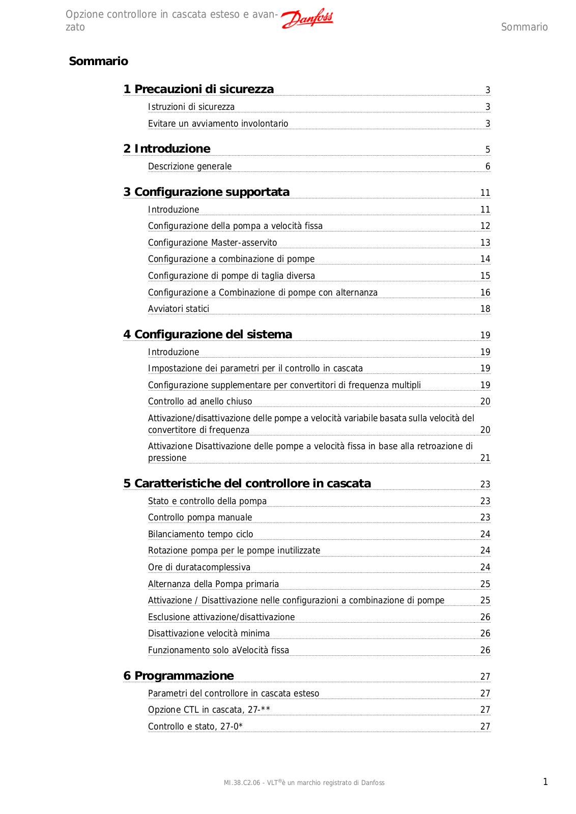 Danfoss Opzione controllore in cascata esteso e avanzato Installation guide