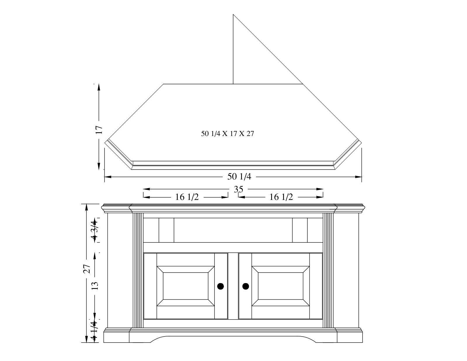 Loon Peak LOON4452 Dimensions - ManualMachine.com