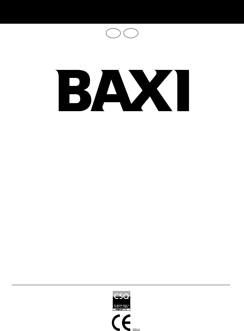 Baxi HT 280, HT 1240, HT 330, HT 240 User Manual
