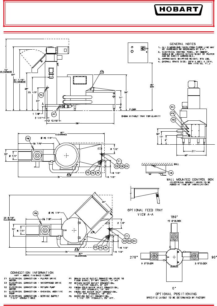 Hobart WPS-1200 User Manual