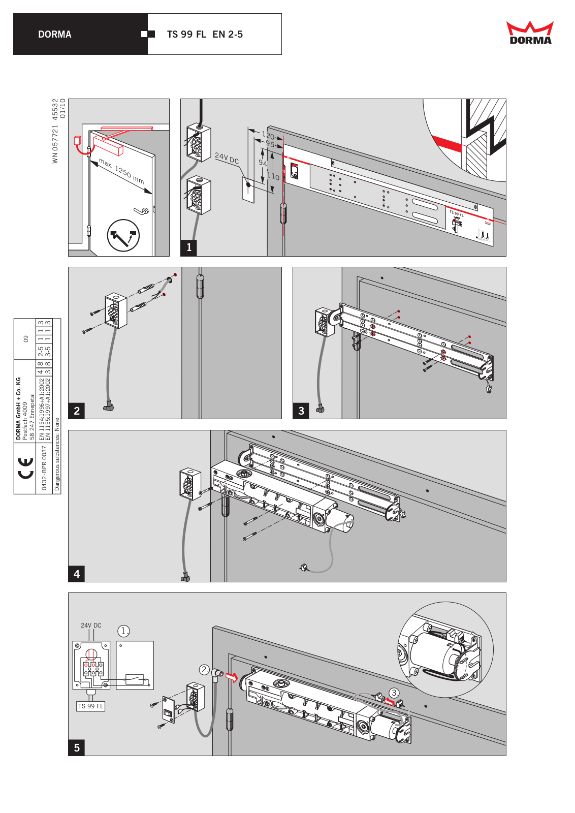 Dorma TS 99 User Manual - ManualMachine.com