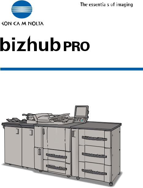 Konica minolta BIZHUB PRO 1050E, BIZHUB PRO 1050EP User Manual