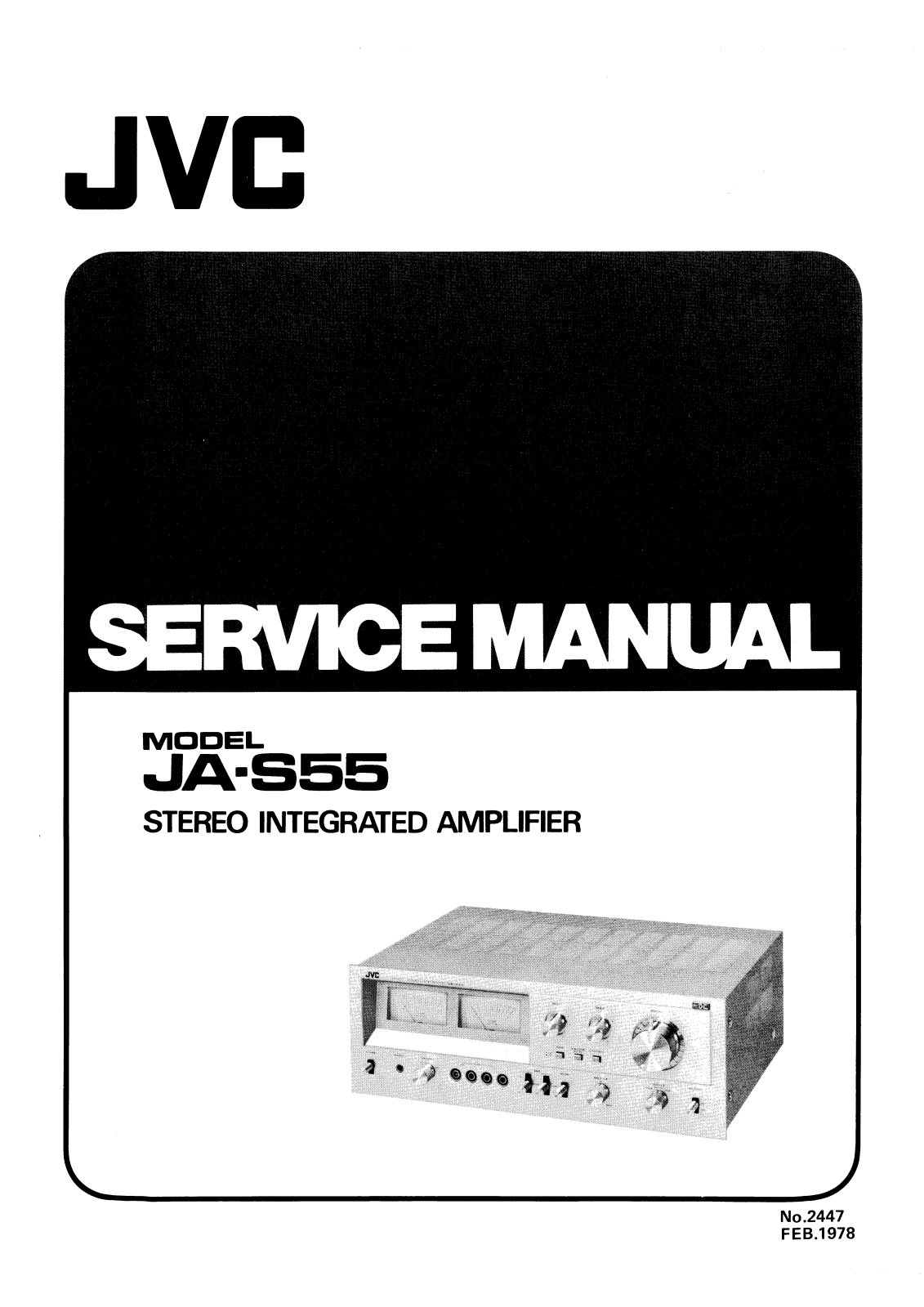 JVC JAS-55 Service manual