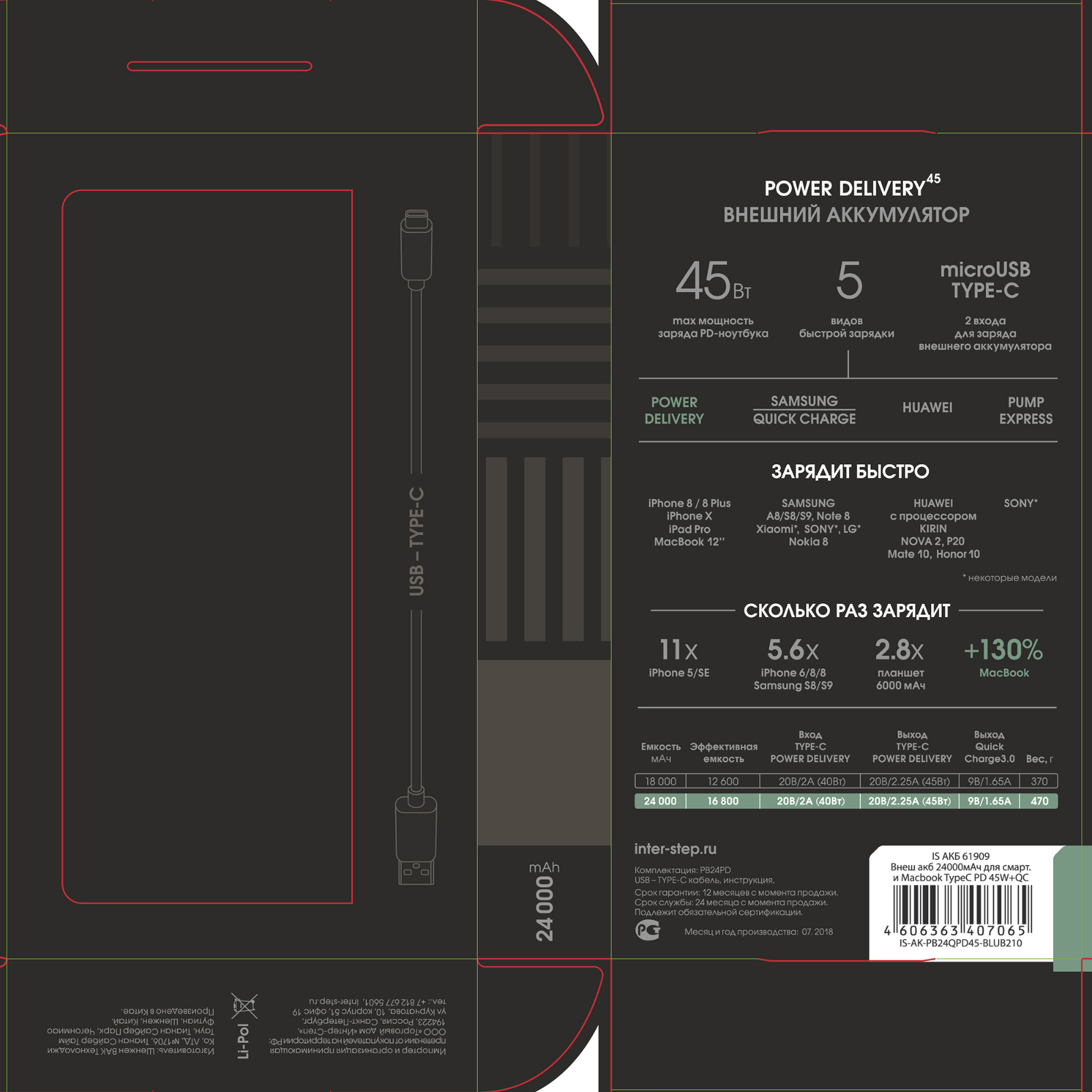 InterStep Power Delivery 24000 User Manual