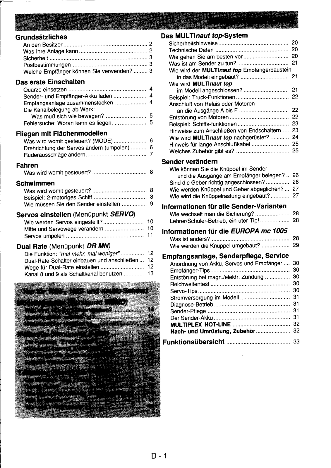 Multiplex EUROPAmc User Manual