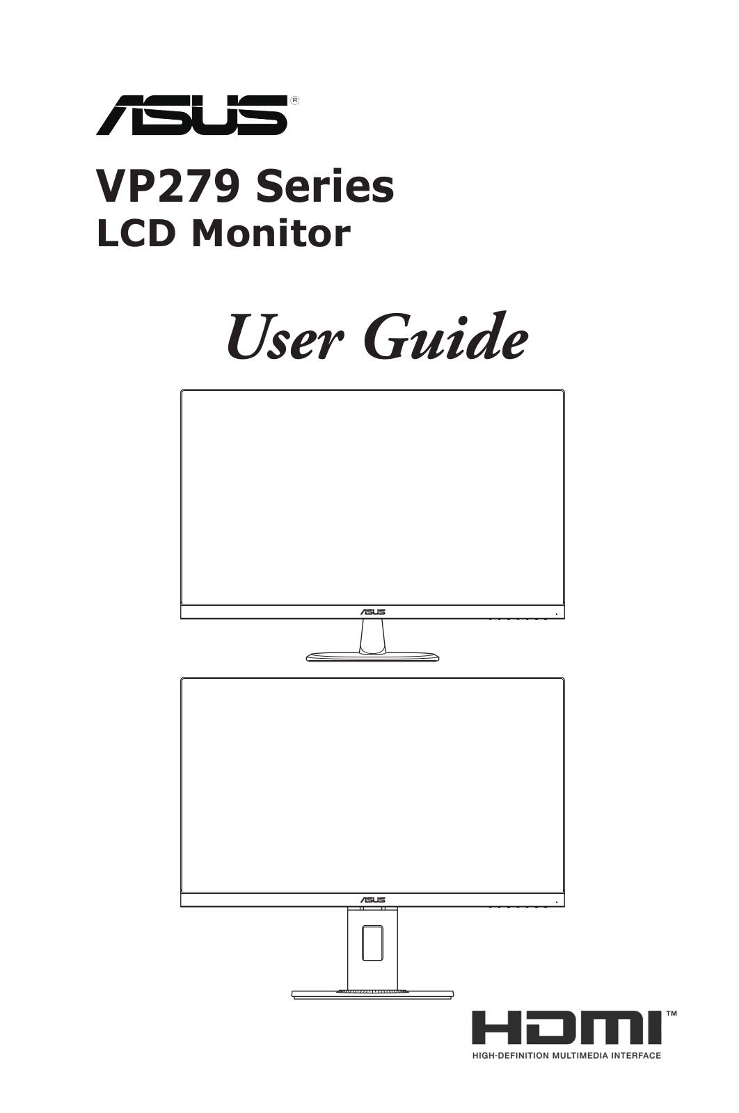 Asus VP279H User Guide