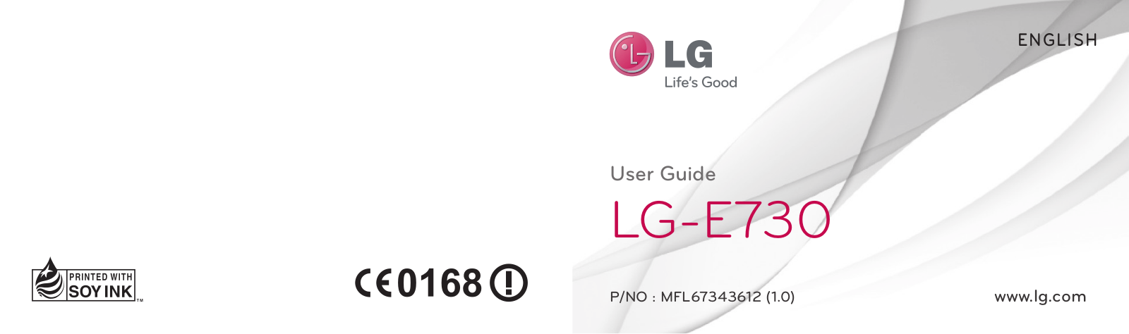 LG LG-E730 User Guide