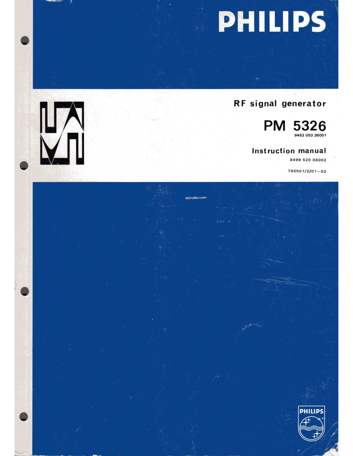 Philips PM 5326 Service manual