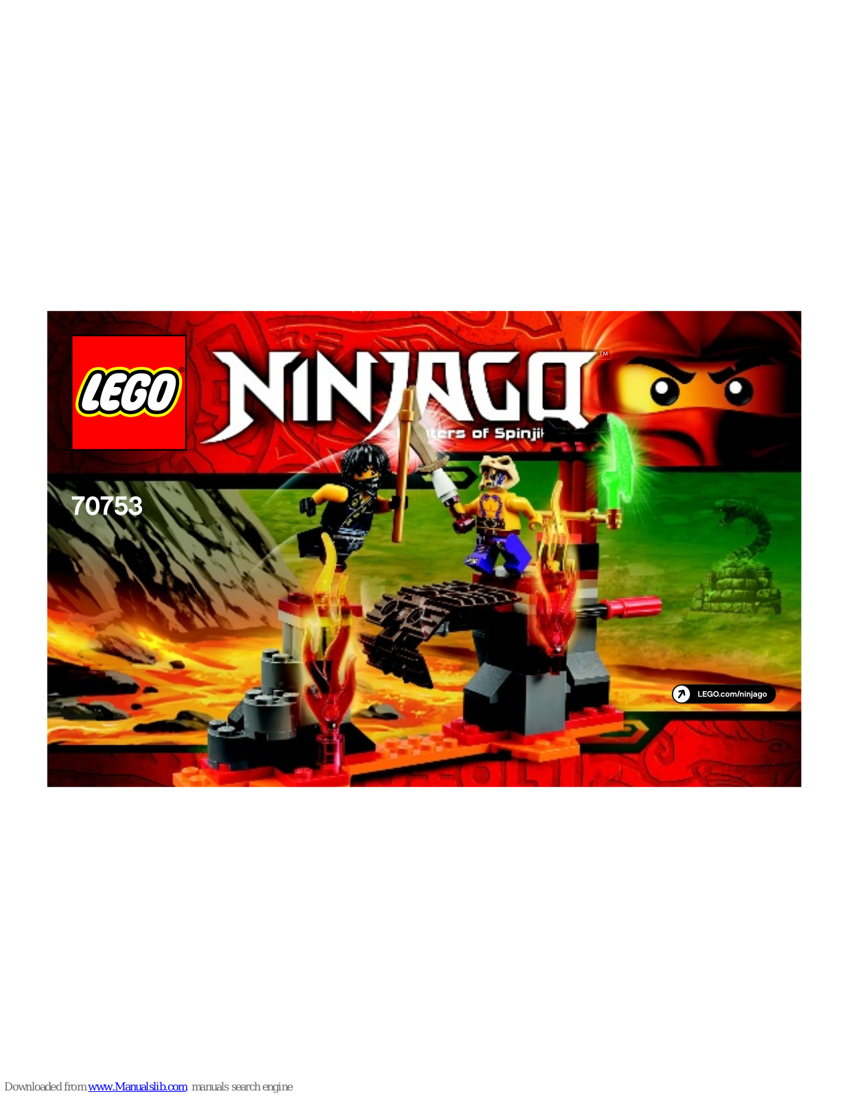 LEGO NINJAGO 70753 Assembly Manual