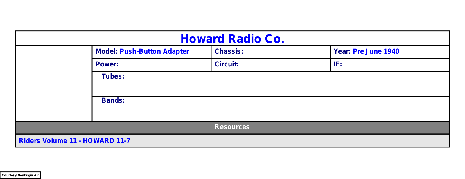 Other H HowardRadio-210A-pbs Schematic - ManualMachine.com