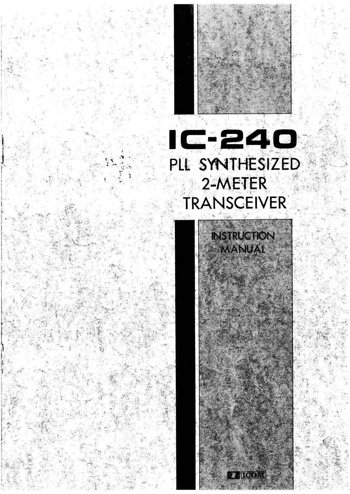 Icom IC-240 User Manual