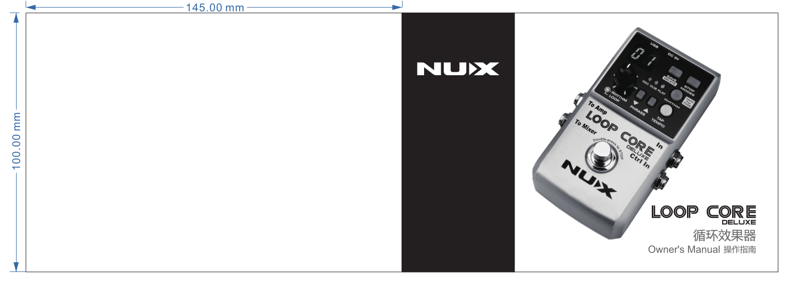 Nux Loop Core Deluxe Owner`s Manual