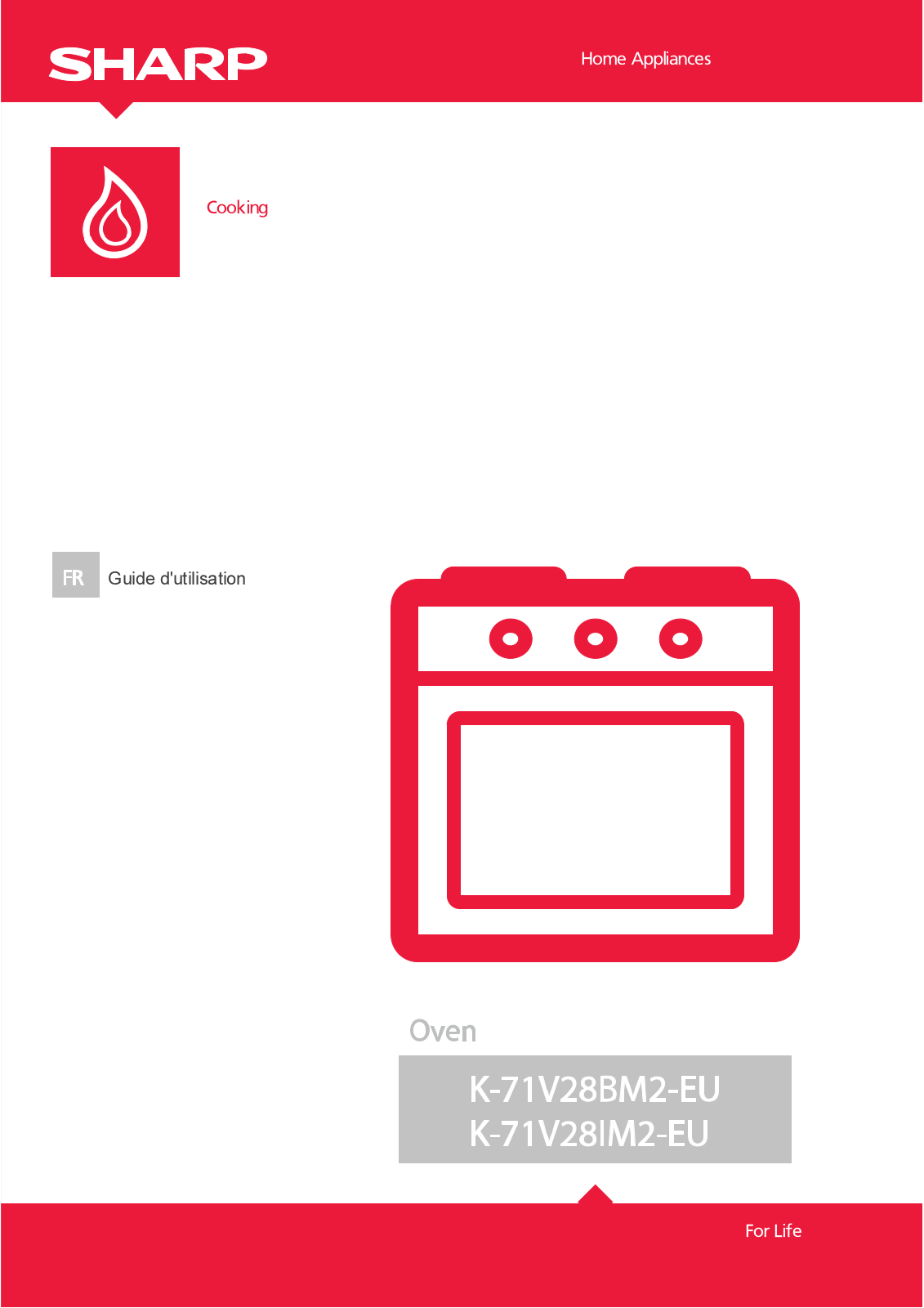 Sharp K71V28IM2 User Manual